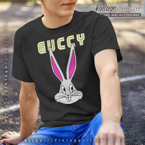 gucci bugs bunny t shirt white|Gucci Bugs Bunny .